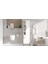 Wilma Çok Amaçlı Dolap Banyo Dolabı Beyaz Wıl2-W 4