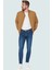 Erkek Modern Slim Fit Denim Kot Pantolon Dar Paça Esnek Kumaş Günlük Stil Kaliteli Malzeme 2