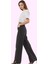 Kadın Pamuk Denim Yüksek Bel Wide Leg Pantolon Casual Stil Günlük Kullanım Kaliteli Malzeme 1
