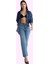 Kadın Denim Jean Pantolon Düz Desen Yüksek Bel Günlük Kombin Hafta Sonu Yaz Aylarının Vazgeçilmezi 1