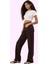 Kadın Pamuk Denim Pantolon Yüksek Bel Wide Leg Model Tüm Sezon Günlük Kullanım Özel Günler 1