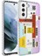 Galaxy S21 Fe Kılıf Airbag Kenarlı Renkli Desenli Silikon Effx Elegans Kapak-No2 1