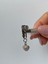 Çelik Göbek Piercing Mıknatıslı Sıkıştırmalı Zirkon Taşlı Kalpli Minimal Model 4