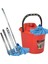 12 Litre Sopalı Paspas Seti, Mikrofiber Havlu ve Hediye Mop Kova 1
