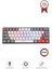 Tk-11 Beyaz Mekanik Kablosuz Blue Switch Rgb Işıklı Gaming Sarjlı Q Klavye 1