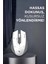 Tm-20 Beyaz-Gri Çift Modlu Kablosuz Oyuncu Mouse Fare 2