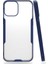 iPhone 12 Mini Uyumlu Effx Parfe Kapak-Lacivert 1