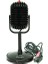Mikrofon Siyah Karaoke Speaker Hediyelik 1