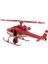Helikopter Metal Vintage Dekoratif Masaüstü Biblo Hediyelik 3