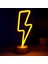 Neon Işıklı Şimşek Lamba Usb+Pil Dekoratif Hediyelik 2