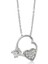 925 Ayar Gümüş Kalp Tek Taş Kadın Gümüş Kolye 1