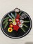 Çiçek Nakışlı Yuvarlak Aplike 1