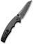 P87 Folder Flipper Knife Damascus Carbon Fiber Handle Çakı 3