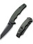 P87 Folder Flipper Knife Micarta Dark Green Handle Çakı 2