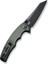 P87 Folder Flipper Knife Micarta Dark Green Handle Çakı 3