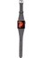 Mulvxurg URG02 Apple Watch Uyumlu Deri Kordon 42-44-45MM Slim Rst9 Gri (Mulvix) 3
