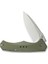 Photonix Flipper & Thumb Stud Knife Od Green G10 Handle Çakı 4
