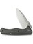 Photonix Flipper & Thumb Stud Knife Dark Green Micarta Handle Çakı 4