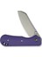 Crabby Thumb Stud Knife Purple G10 Handle Çakı 4