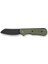 Crabby Thumb Stud Knife Od Green G10 Black Blade Handle Çakı 1
