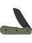 Crabby Thumb Stud Knife Od Green G10 Black Blade Handle Çakı 4