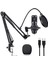 Profesyonel USB Kondansatör Mikrofon Seti Ayarlanabilir Kol Stand Podcast Youtube Karaoke Stüdyo 8