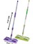 Renkli Mikrofiber Mandallı Mop, 115 cm Ayarlanabilir Sap ve Yedek Bez ile Konforlu Kullanım 2