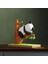 Akrobat Uyuyan Panda 3D Papercraft Maketi | Hazır Kesilmiş Karton Model Seti | Duvar ve Masa Dekoru | El Yapımı Puzzle 2