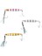 Silent Jig Trio Zebra Mix 3 Adet Jig Yem Ağırlık (Gr) : 10GR 1