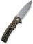 Cogent Flipper & Button Lock Knife Green Micarta Handle Çakı 3