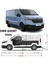 Renault Trafic X82 Kısa Şase (2014-2025) Araç Üstü Alüminyum Tavan Yan Rayları Plus Serisi - Siyah 2