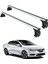 Renault Megane Sedan 4 2016-2025 Oluksuz Üst Tavan Portbagaj Taşıyıcı Ara Atkısı Toros Serisi Pro 4 Gri 1