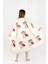 Müslin Kimono %100 Pamuklu Mantar Baskılı Desenli Bornoz Kaftan Sabahlık 1