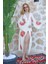 Müslin Kimono %100 Pamuklu Güneş ve Ay Baskılı Desenli Bornoz Kaftan Sabahlık 8