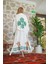 Müslin Kimono %100 Pamuklu Zürafa Baskılı Desenli Bornoz Kaftan Sabahlık 8