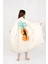 Müslin Kimono %100 Pamuklu Yaşam ve Lotus Baskılı Desenli Bornoz Kaftan Sabahlık 1