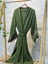 Sultan Müslin Kimono %100 Pamuklu Bornoz Kaftan Sabahlık 2