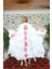 Müslin Kimono %100 Pamuklu Bohem Sembol Baskılı Desenli Bornoz Kaftan Sabahlık 1