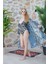 Müslin Kimono %100 Pamuklu Kadın Desenli Jakarlı Bornoz Kaftan Sabahlık 7