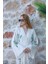 Müslin Kimono %100 Pamuklu Yaşam ve Fil Baskılı Desenli Bornoz Kaftan Sabahlık 7