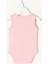 %100 Organik Pamuk 3'lü Bebek Atlet Body Zıbın Mavi,pembe 4