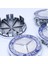 75 mm Mavi Yıldız Desenli Çelenk Motifli Jant Göbeği SET(4’LÜ)W204 / W205, W212, Cla, Gla, Glc Vb. Jant Tipiyle Uyumlu 2