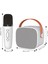 BK-320 Mikrofonlu Bluetooth Hoparlör - Beyaz 5