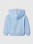 Kız Bebek Mavi Gap Logo Fleece Sweatshirt 3