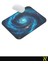 Galaksi Desenli Renkli Ergonomik Mouse Pad - 23 cm x 19 cm - Kaydırmaz Taban Ev ve Ofis Kullanımı Için Ideal Fare Altlığı Mousepad 5