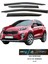 Kia Sportage 2016 ve Sonrası Cam Rüzgarlığı Takım 4'lü Takım Rüzgar Kesici, Yağmur Önleyici 1