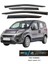 Fiat Fiorino 2007-2024 Cam Rüzgarlığı Takım 2'li Takım Rüzgar Kesici, Yağmur Önleyici 1