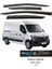 Renault Master 2010-2023 Cam Rüzgarlığı Takım 2’li Takım Rüzgar Kesici, Yağmur Önleyici 1