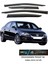 Volkswagen Passat B6 2006-2010 Sport Cam Rüzgarlığı Takım 4'lü Takım Rüzgar Kesici Yağmur Önleyici 1