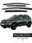 Dacia Duster 2024 Uyumlu Cam Rüzgarlığı Takım 4'lü Takım Rüzgar Kesici, Yağmur Önleyici 1